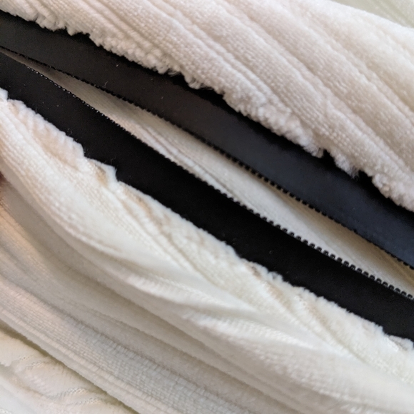 NWT - Juicy Couture White Velour Sweatpants - Picture 12 of 13